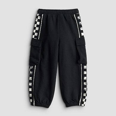 Baby & Toddler Boy Grayson Threads Kids The Label Checkered Stripe Jogger Pants