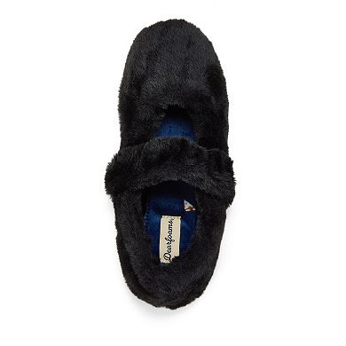 Dearfoams Maryanne Women's Luxe Teddy Maryjane Slippers