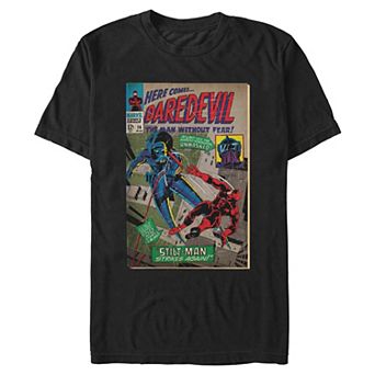 Men's Marvel Daredevil Stilt-Man Strikes Again Graphic Tee