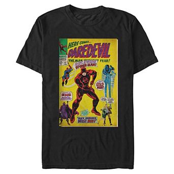 Men's Marvel Daredevil Vintage Comic Graphic Tee