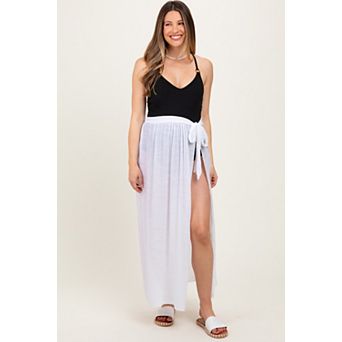 Maternity Loose Beach Cover Up Skirt