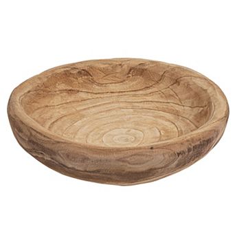 Hello Honey Decorative Paulownia Wood Bowl