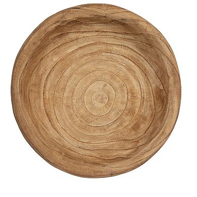 Hello Honey Decorative Paulownia Wood Bowl