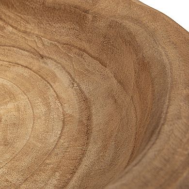 Hello Honey Decorative Paulownia Wood Bowl