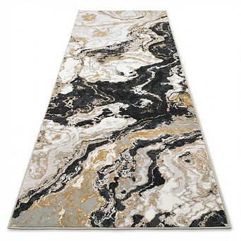Marble Washable Rug for Living Room Kitchen Bedroom