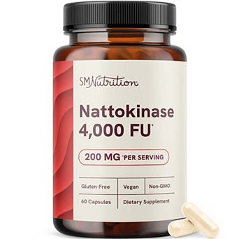 SMNutrition Nattokinase Capsules, 60 ct
