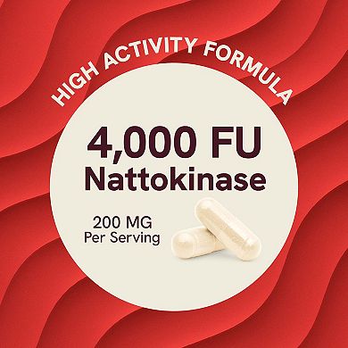 SMNutrition Nattokinase Capsules, 60 ct.
