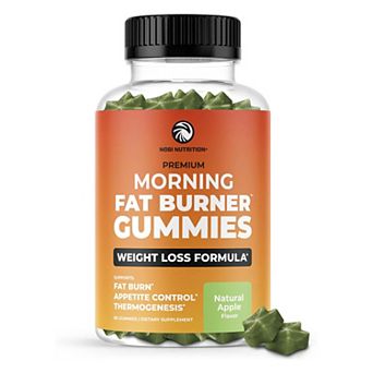 Morning Fat Burner Gummies — Metabolism & Appetite Support, 60 Gummies.