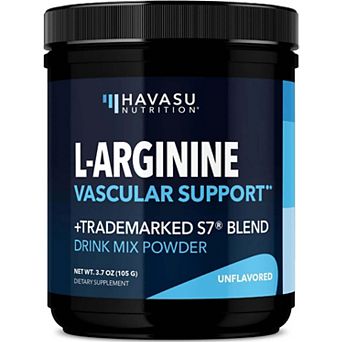 Havasu Nutrition L-Arginine Powder Unflavored Pre-Workout, 3.7 oz