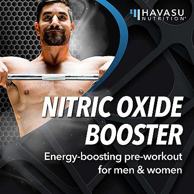 Havasu Nutrition L-Arginine Powder Unflavored Pre-Workout, 3.7 oz