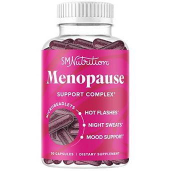 Smoky Mountain Nutrition Meno Pause Microbeadlets — Menopause Support, Black Cohosh & DIM, 30 ct