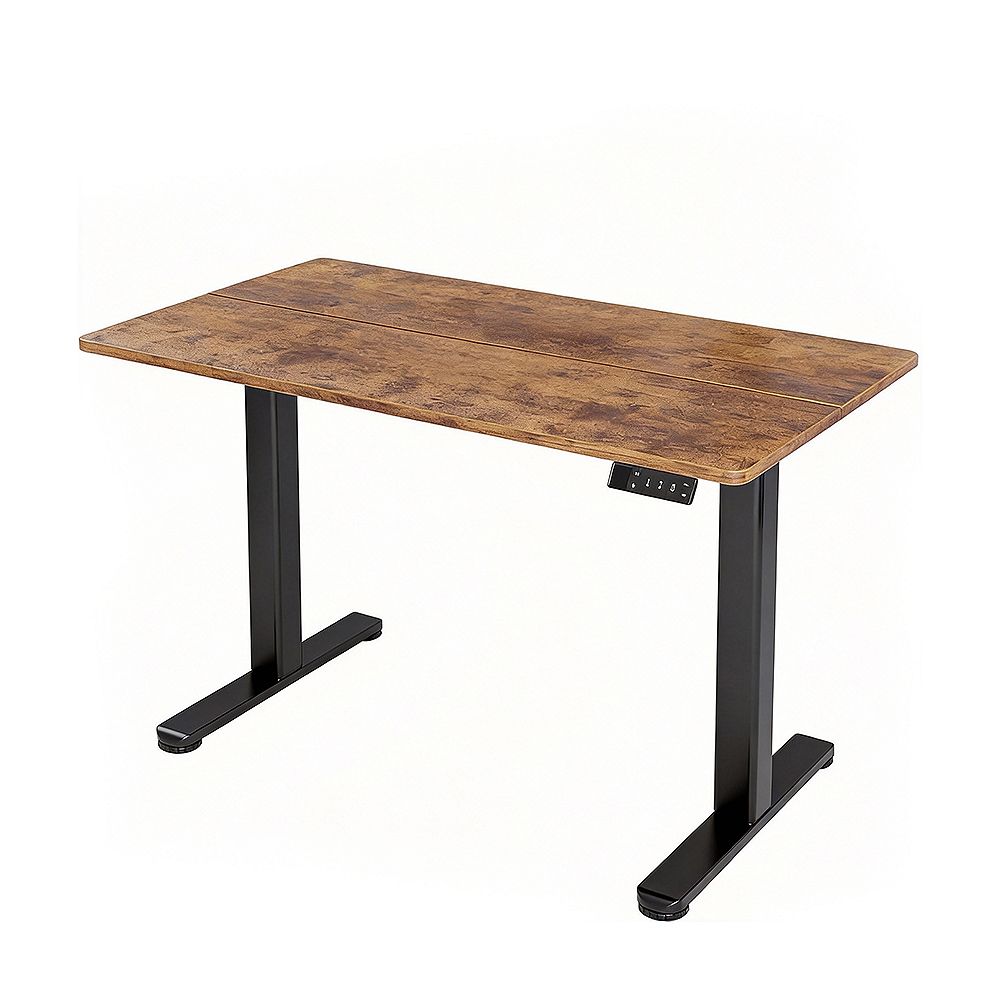 Electric height-adjustable computer desk