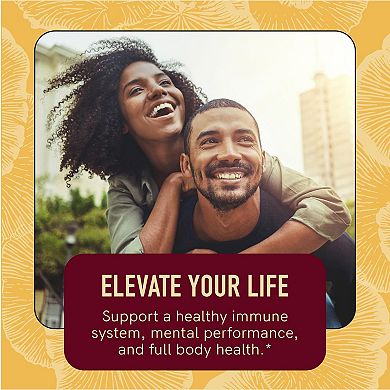 10-in-1 Mushroom Gummies - Lion's Mane, Reishi & Immune Support - Non-GMO, 60ct