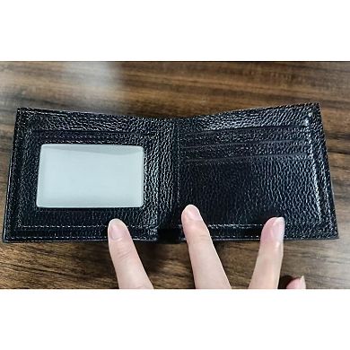 Upgrade Men's Wallet: Ultra Soft Synthetic Leather, Stylish, Compact, Durable