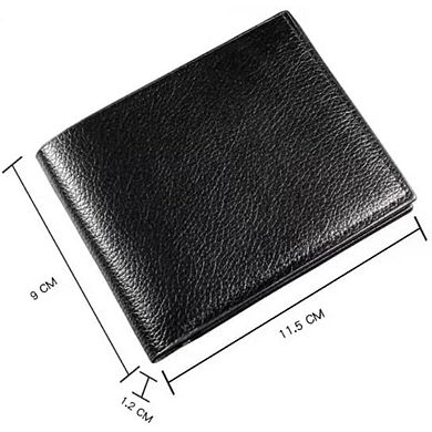 Upgrade Men's Wallet: Ultra Soft Synthetic Leather, Stylish, Compact, Durable