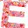 Pink Letter E