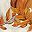 Beige Orange