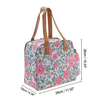 Portable Handheld Insulated Lunch Bag 1 Pc