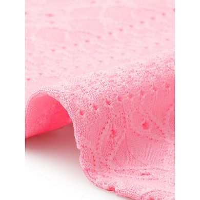 Women's Plus Size Top Square Neck Bow Tie Front Short Sleeve Summer Cute Crop Blouse