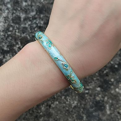 Elegant Gold Plated Floral Bangles for Women - Perfect Gift