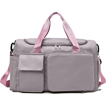 Multi-Use Gym Bag for Men & Women - Foldable, Shoe Compartment, Water-Resistant