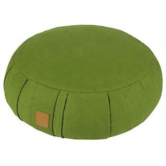 Ergonomic Meditation Pillow - 5 Colors, Buckwheat Filled, Adjustable, Durable Cover