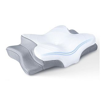 Ergonomic Memory Foam Pillow for Neck Support & Cooling