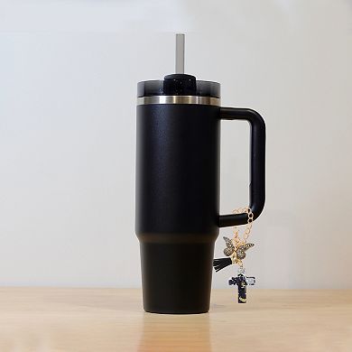 Women Butterfly Cross Water Cup Pendant for Outdoors 1 Pc