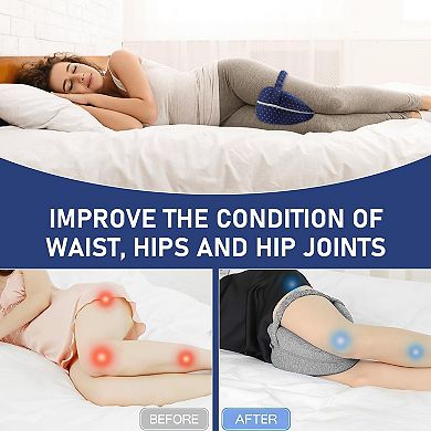 Heart-Shaped Memory Foam Pillow for Side Sleepers