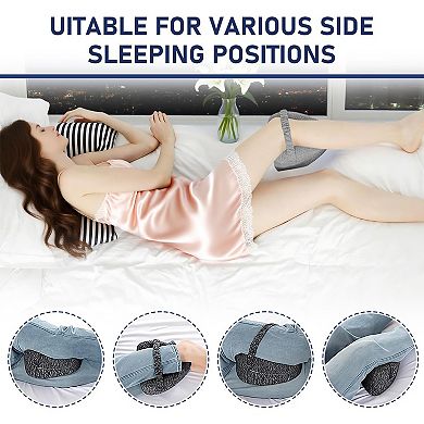 Heart-Shaped Memory Foam Pillow for Side Sleepers