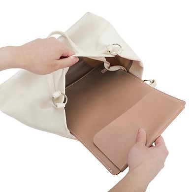 10.9" Tablet and Laptop Sleeve with Accessories Pouch 1 Set