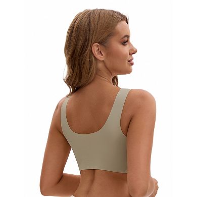 2 Packs Women's Nursing Bra Crossover Push Up Wirefree Sleep Breastfeeding Bralette