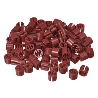 150 pc Clothes Hanger Markers Blank Tags, Fit 3.5mm Rod Garment Size Hanger Clips Coding Label