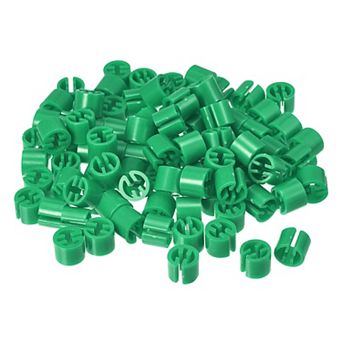 150 pc Clothes Hanger Markers Blank Tags, Fit 3.5mm Rod Garment Size Hanger Clips Coding Label