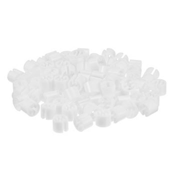 150 pc Clothes Hanger Markers Blank Tags, Fit 3.5mm Rod Garment Size Hanger Clips Coding Label