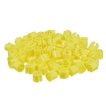 150 pc Clothes Hanger Markers Blank Tags, Fit 3.5mm Rod Garment Size Hanger Clips Coding Label