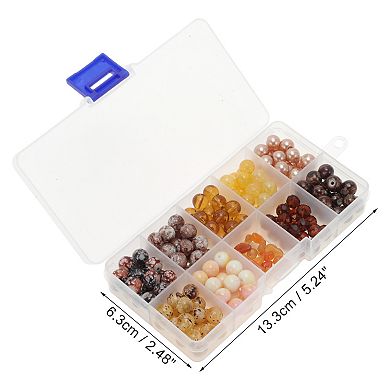 1 Set 200 Pcs 8mm Round Bracelet Beads for Jewelry Making Bracelet Making DIY Crafts