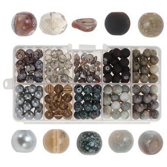 1 Set 200 pc 8mm Round Bracelet Beads for Jewelry Making Bracelet Making DIY Crafts