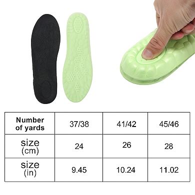 Trim to Fit Shoe Inserts Comfortable Insoles for All-Day Support 2 Pairs