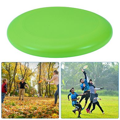 Solid Color Flying Disc for Outdoor Fun and Skill Development 1 Pc