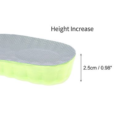 2 Pair Height Increase Shoe Inserts for Comfort and Support in Every Step