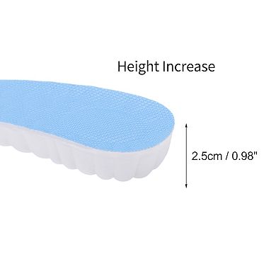 2 Pair Height Increase Shoe Inserts for Comfort and Support in Every Step
