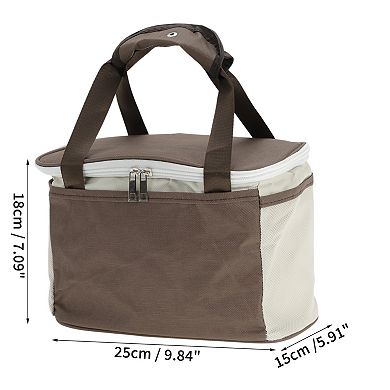 Lunch Bag for Work Office Black 1PC