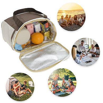 Lunch Bag for Work Office Black 1PC