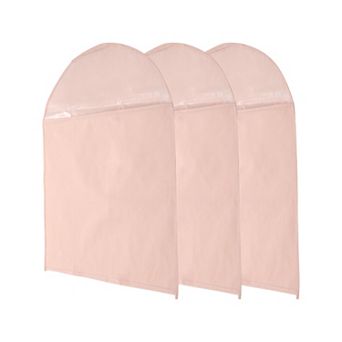 Dustproof Bottom Opening Garment Bag for Clothes Storage 3 pc 31.5"x23.62"