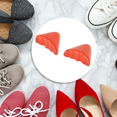 Soft Pointed Head Adjustable Toe Plugs for Comfortable Fit in Big Shoes 2 Pairs