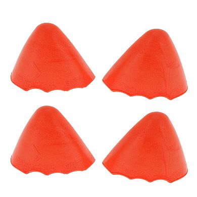 Soft Pointed Head Adjustable Toe Plugs for Comfortable Fit in Big Shoes 2 Pairs
