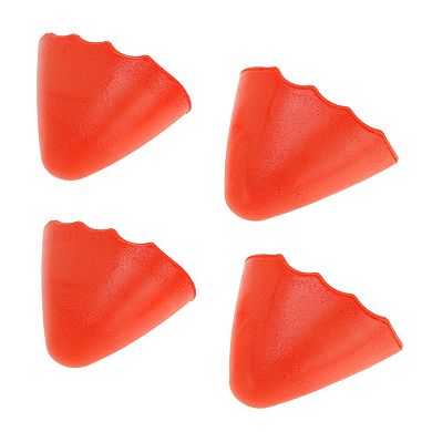 Soft Pointed Head Adjustable Toe Plugs for Comfortable Fit in Big Shoes 2 Pairs
