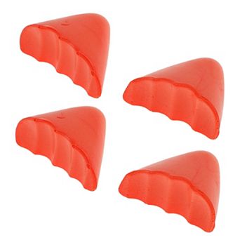 Soft Pointed Head Adjustable Toe Plugs for Comfortable Fit in Big Shoes 2 Pairs