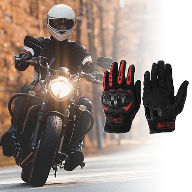 1 Pair Motorcycle Cycling Gloves Breathable Touchscreen Polar Fleece